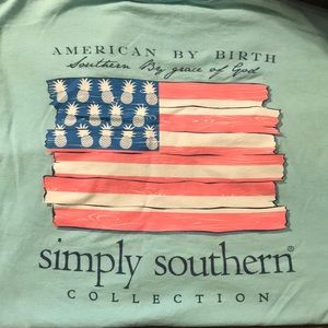 Simply southern flag large T-shirt